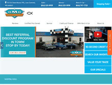 Tablet Screenshot of hmhautosport.com